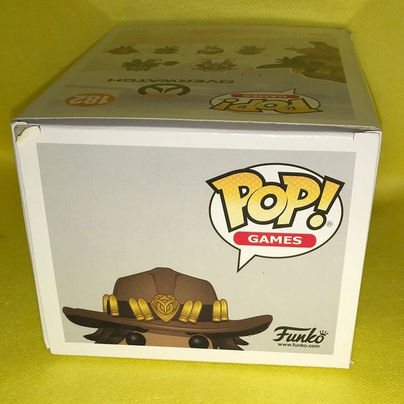 Funko Pop! (3)McCREE/#182 MEI/#180 &SYMMETRA/#179 Overwatch Vinyl Action…